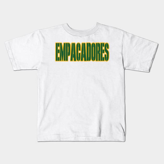 Green Bay LYFE en Espanol - Empacadores! Kids T-Shirt by OffesniveLine